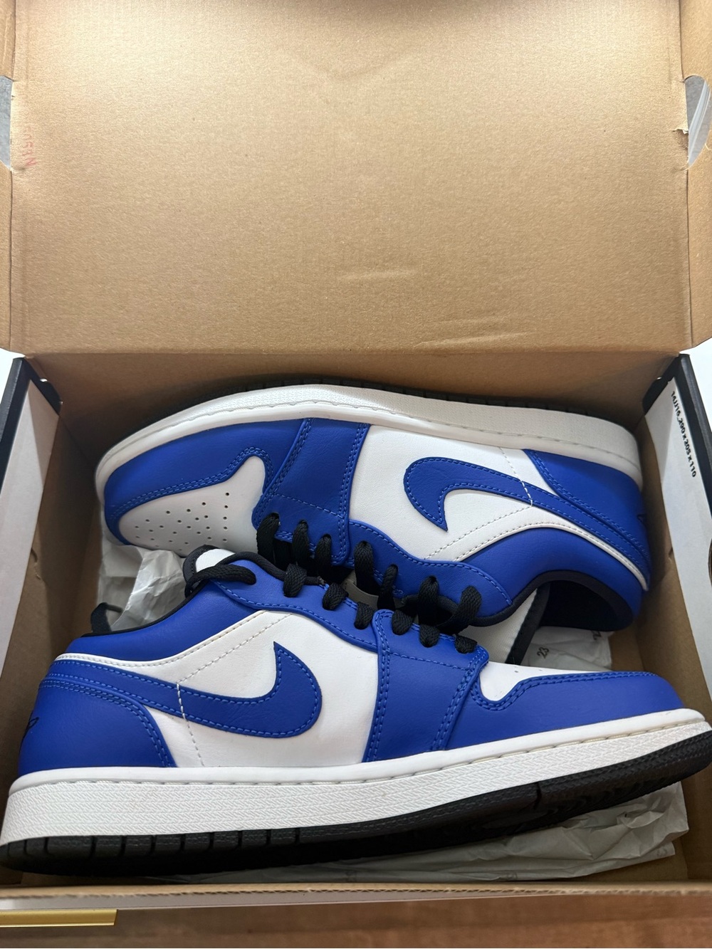 Jordan 1 “Game royal blue” low shoes